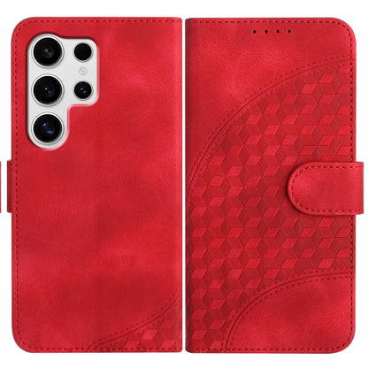 Elephant Head Embossed Phone Leather Case with Lanyard