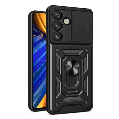 Sliding Camera Cover Design TPU+PC Phone Case