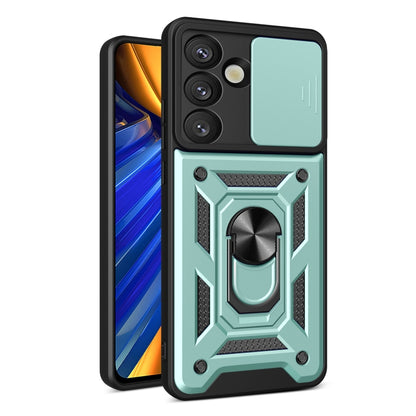 Sliding Camera Cover Design TPU+PC Phone Case