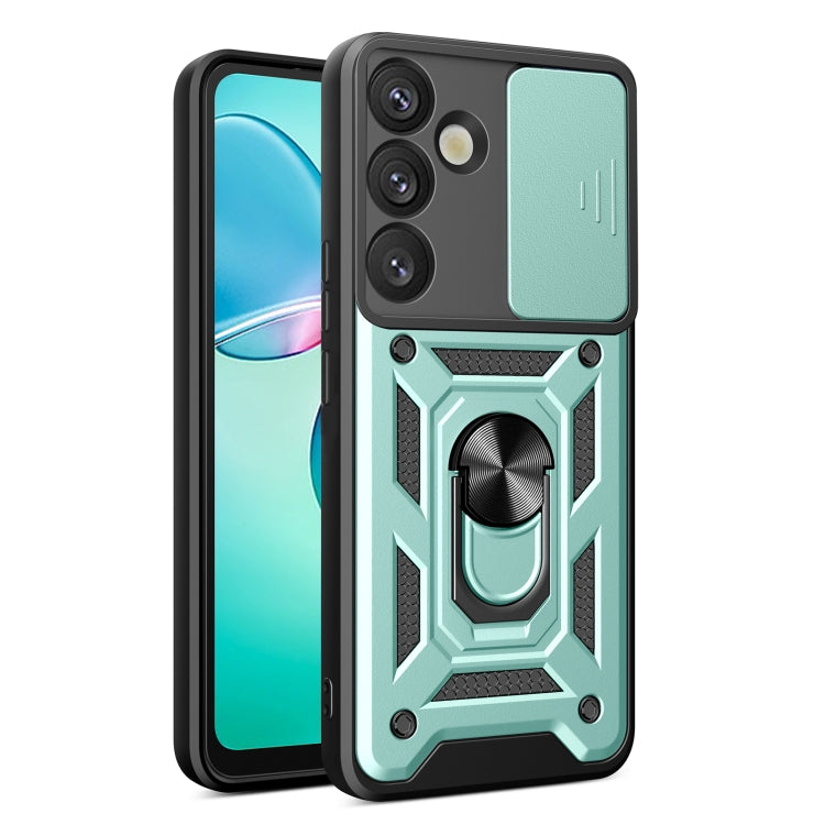 Sliding Camera Cover Design TPU+PC Phone Case