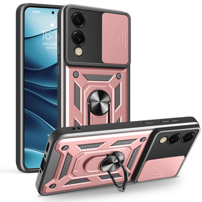Sliding Camera Cover Design TPU+PC Phone Case