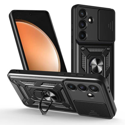 Sliding Camera Cover Design TPU+PC Phone Case