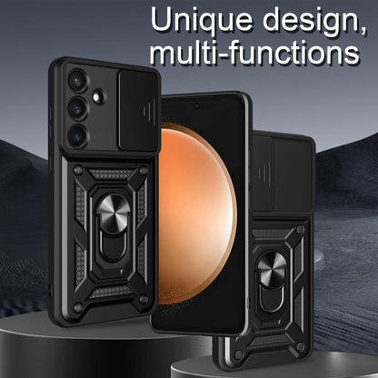 Sliding Camera Cover Design TPU+PC Phone Case