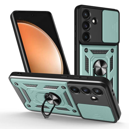 Sliding Camera Cover Design TPU+PC Phone Case