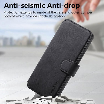 CaseNeo MagSafe RFID Anti-theft Retro Leather Phone Case