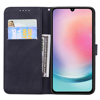 Retro Skin Feel Butterflies Embossing Horizontal Flip Leather Phone Case