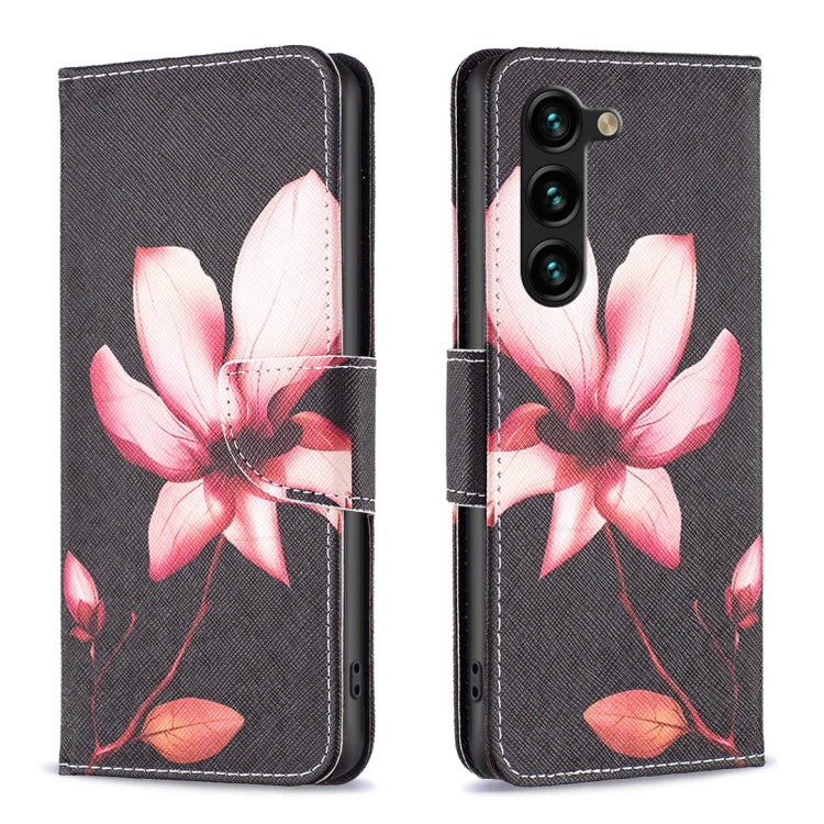 Colored Drawing Pattern Leather Phone Case