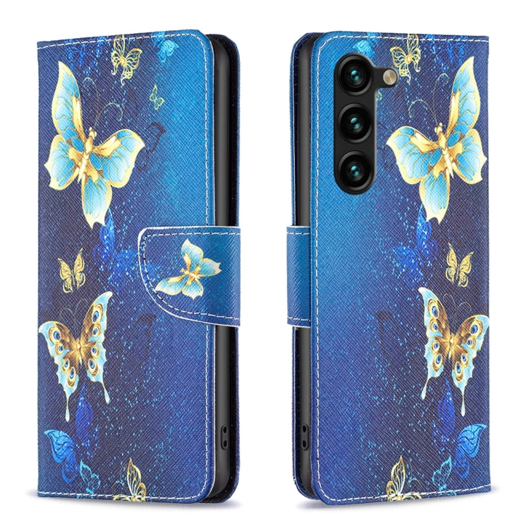 Colored Drawing Pattern Leather Phone Case