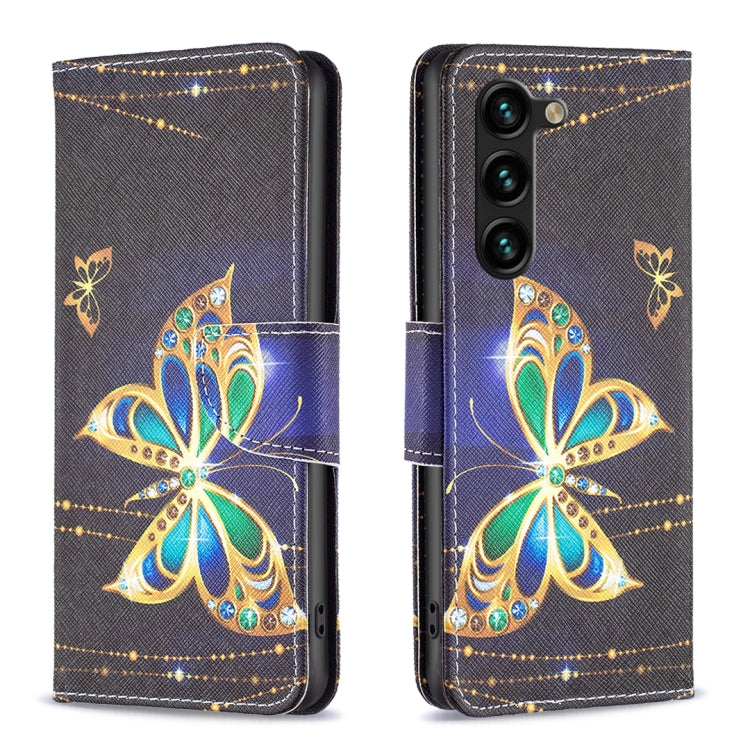 Colored Drawing Pattern Leather Phone Case