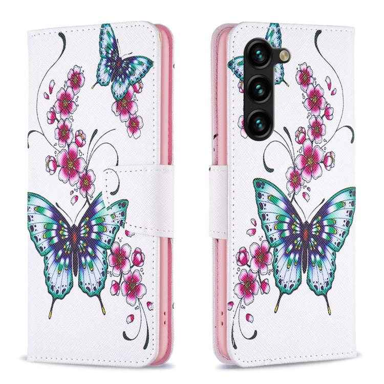 Colored Drawing Pattern Leather Phone Case