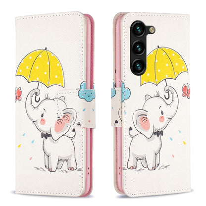Colored Drawing Pattern Leather Phone Case