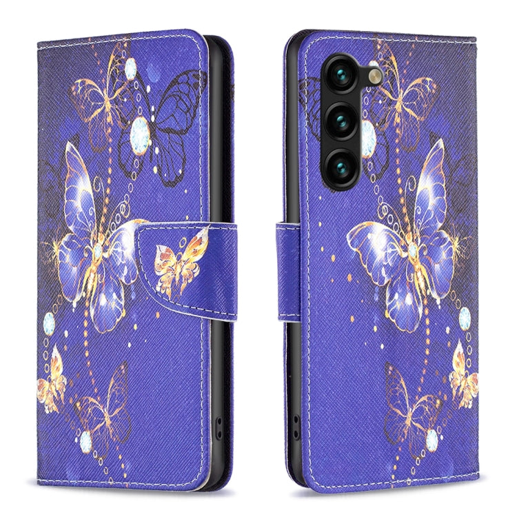 Colored Drawing Pattern Leather Phone Case