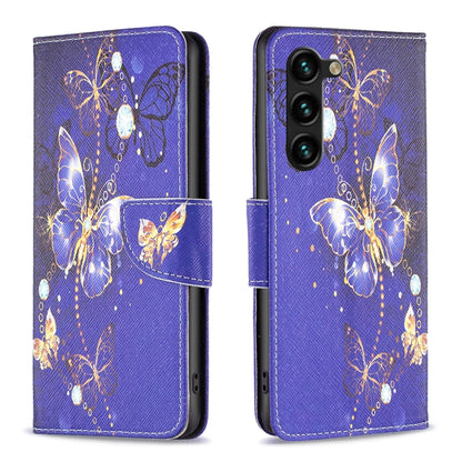 Colored Drawing Pattern Leather Phone Case