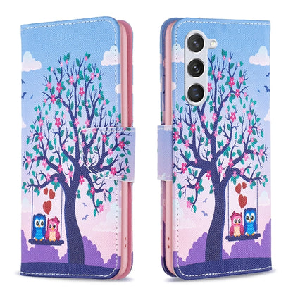 Colored Drawing Pattern Leather Phone Case