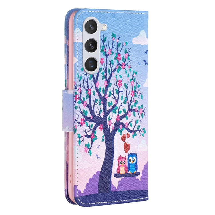 Colored Drawing Pattern Leather Phone Case