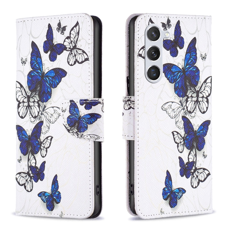 Colored Drawing Pattern Leather Phone Case