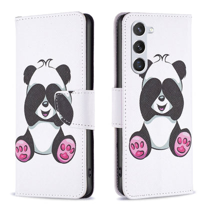 Colored Drawing Pattern Leather Phone Case