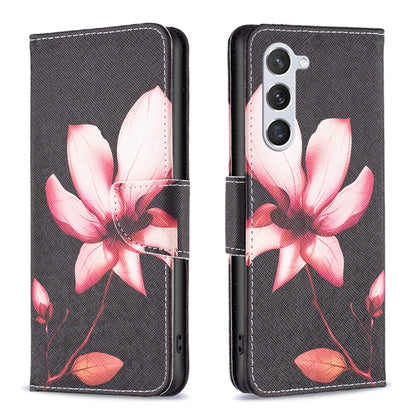 Colored Drawing Pattern Leather Phone Case