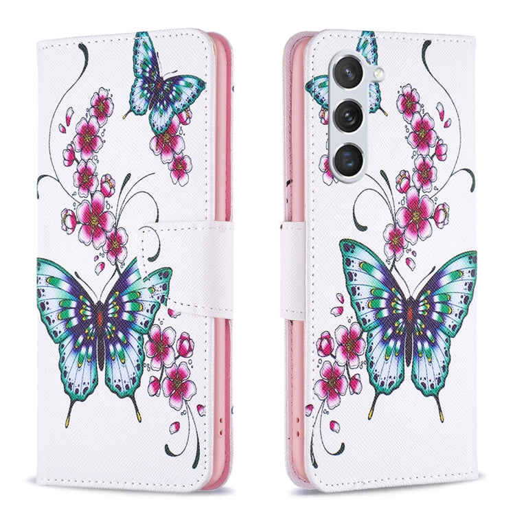 Colored Drawing Pattern Leather Phone Case