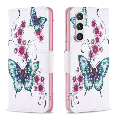 Colored Drawing Pattern Leather Phone Case