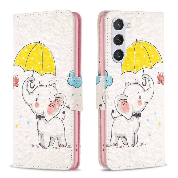 Colored Drawing Pattern Leather Phone Case