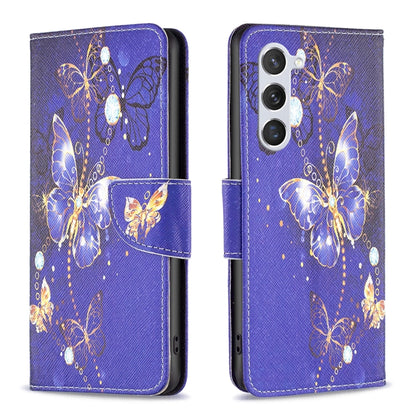 Colored Drawing Pattern Leather Phone Case
