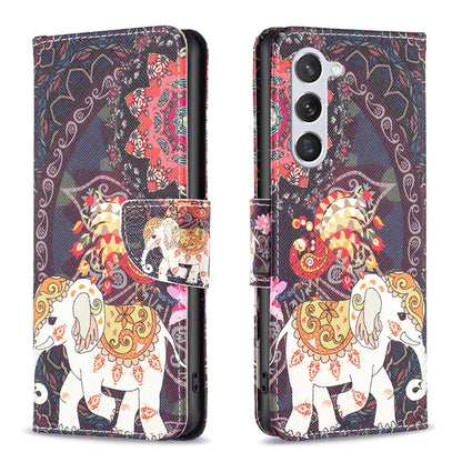Colored Drawing Pattern Leather Phone Case