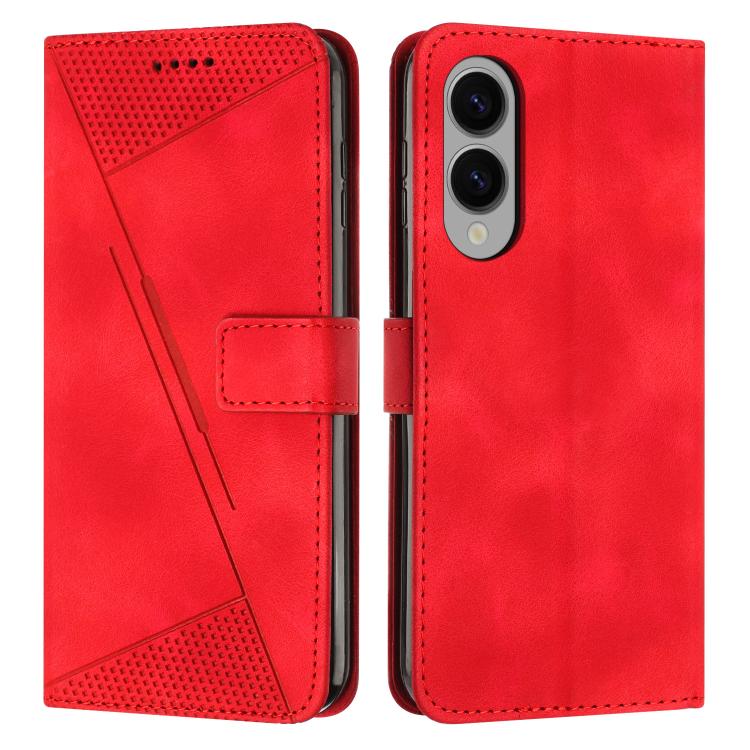 Dream Triangle Leather Phone Case with Lanyard