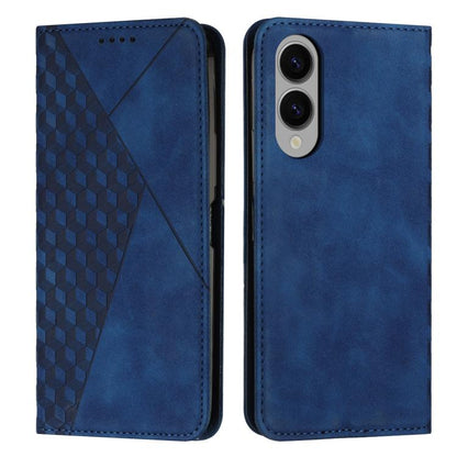 Diamond Splicing Skin Feel Magnetic Leather Phone Case