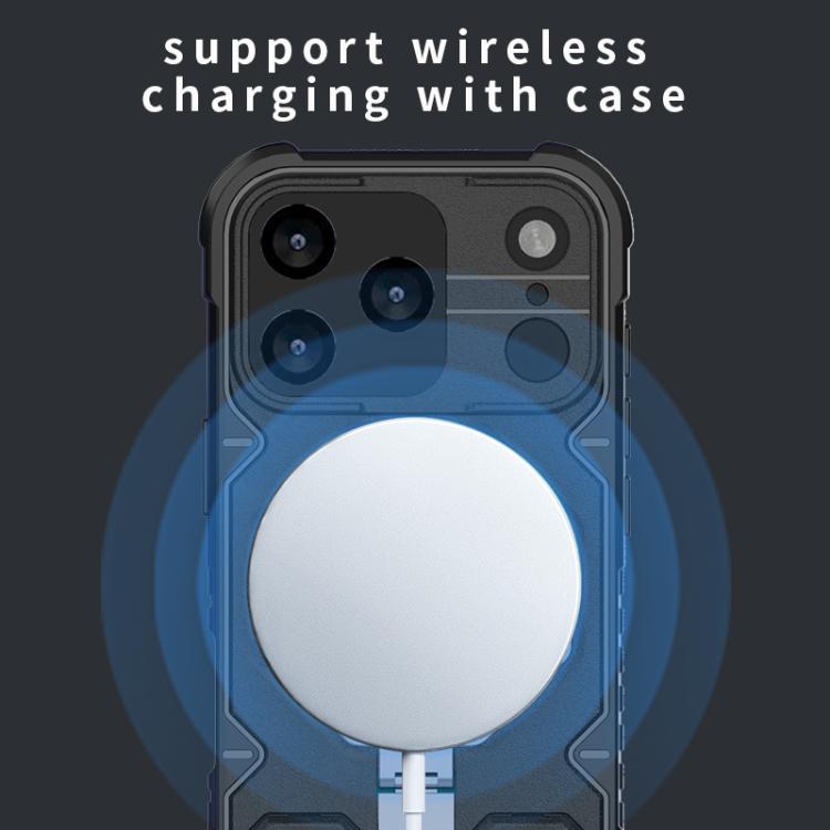 Camera Shield Armor MagSafe Holder Phone Case with Strap
