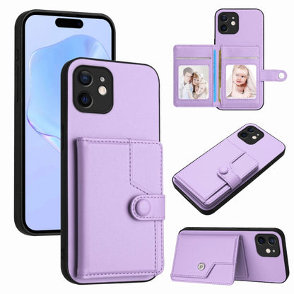 Button Card Bag RFID Anti-theft Phone Case