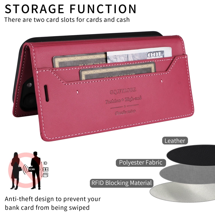 GQUTROBE G01 RFID Anti-theft Leather Phone Case