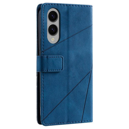 Skin Feel Splicing Leather Phone Case
