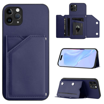Skin Feel Four Card Slots Phone Case with Wrist Strap