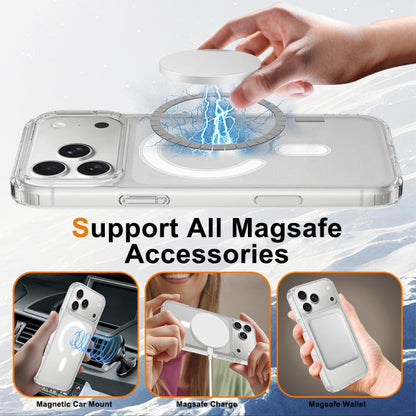 Camera Control Button Integrated MagSafe Clear Phone Case