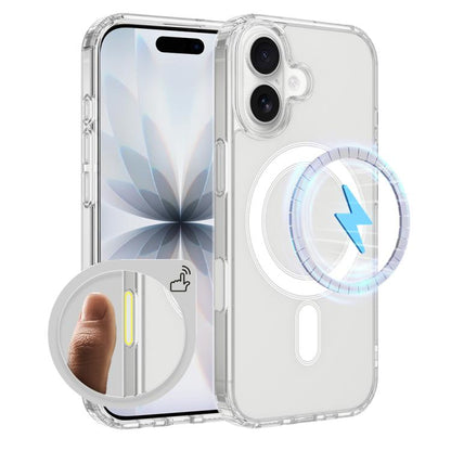 Camera Control Button Integrated MagSafe Clear Phone Case