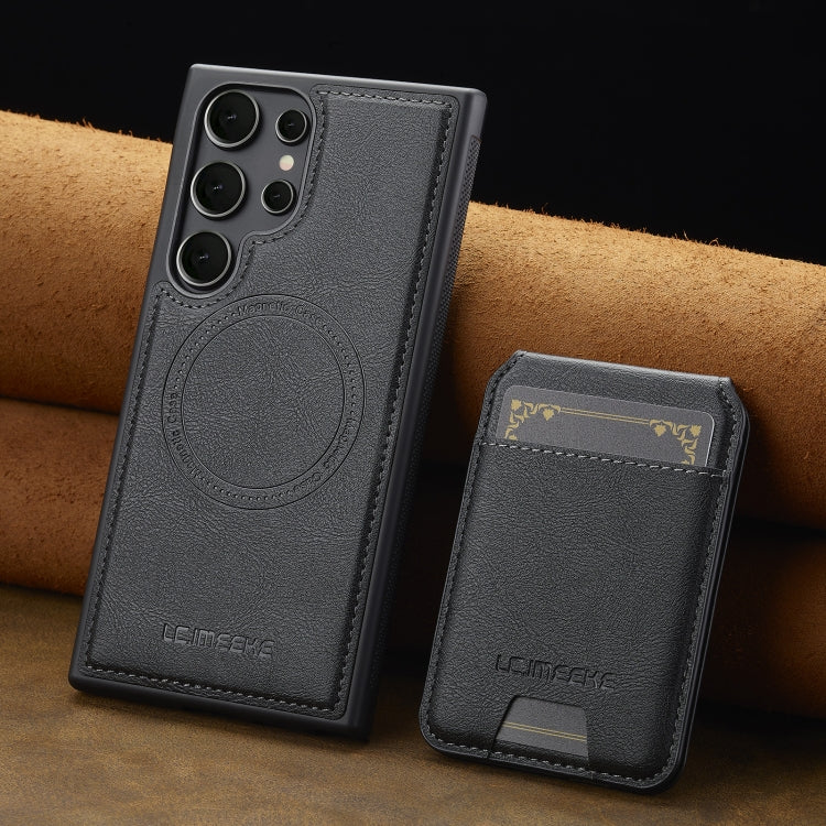 LC.IMEEKE L3 Series Detachable RFID Card Bag Magsafe Phone Case