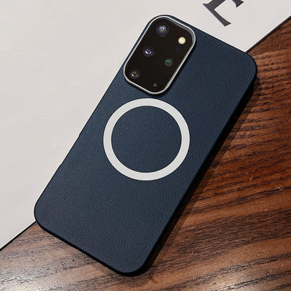 Leather Texture Design MagSafe Full Coverage Phone Case