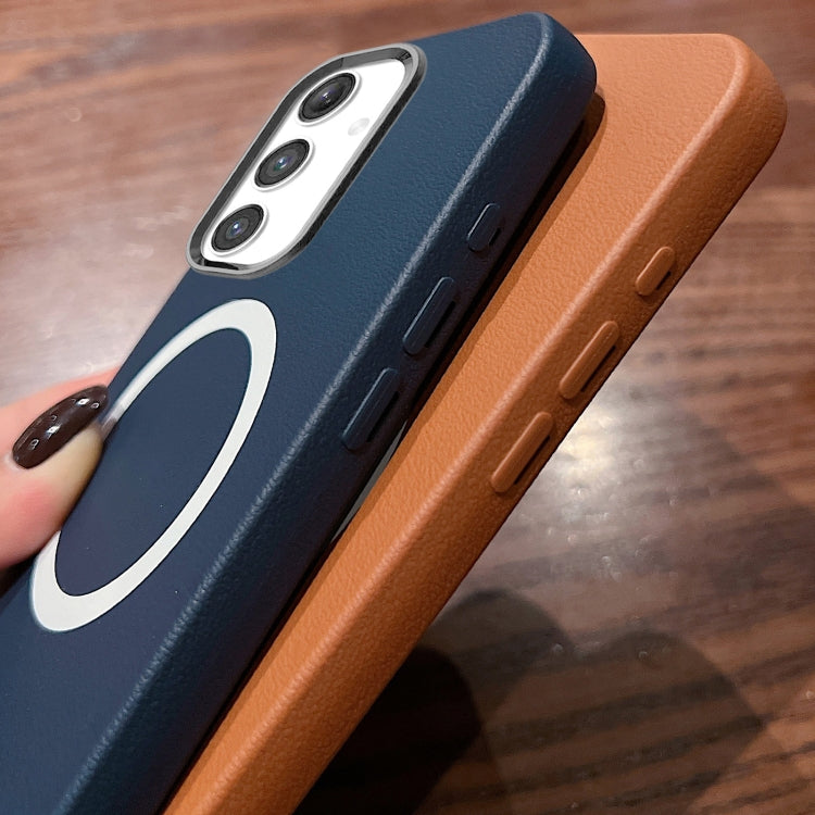 Leather Texture Design MagSafe Full Coverage Phone Case