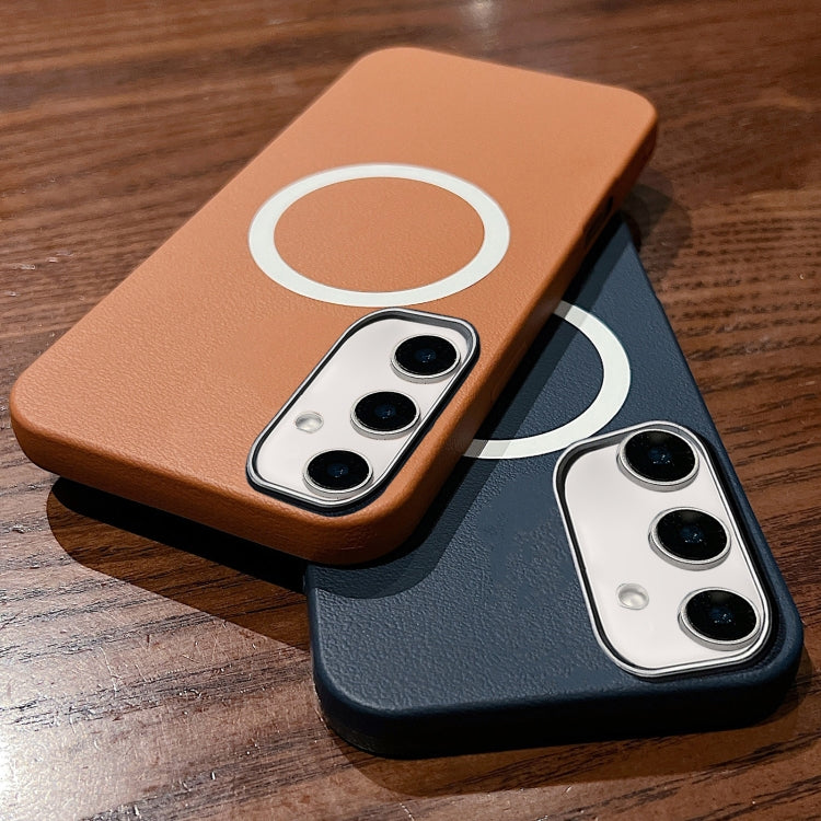 Leather Texture Design MagSafe Full Coverage Phone Case
