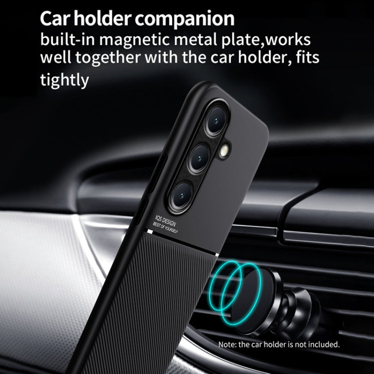 Classic Tilt Strip Grain Magnetic PC Hybrid TPU Phone Case