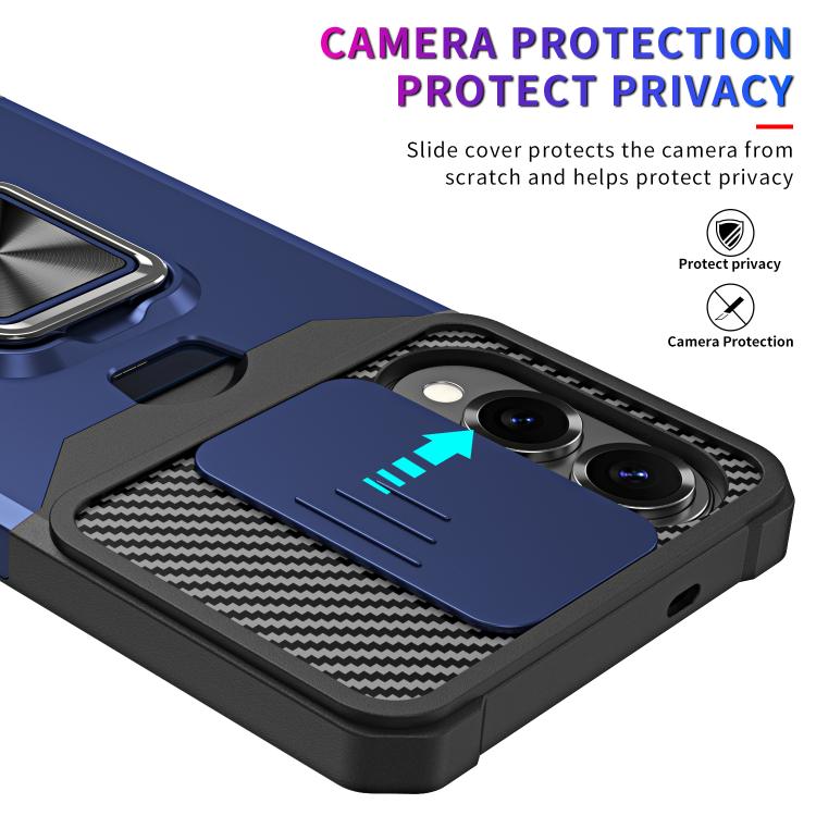 Camera Shield Card Slot PC+TPU Phone Case