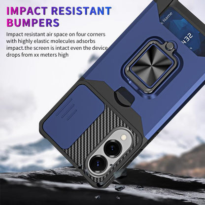 Camera Shield Card Slot PC+TPU Phone Case