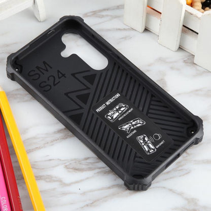 Camouflage Armor Kickstand TPU + PC Magnetic Phone Case