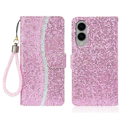 Glitter Powder Filp Leather Phone Case