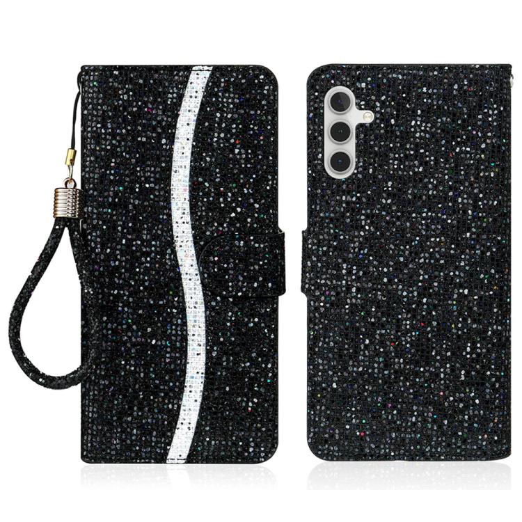 Glitter Powder Filp Leather Phone Case