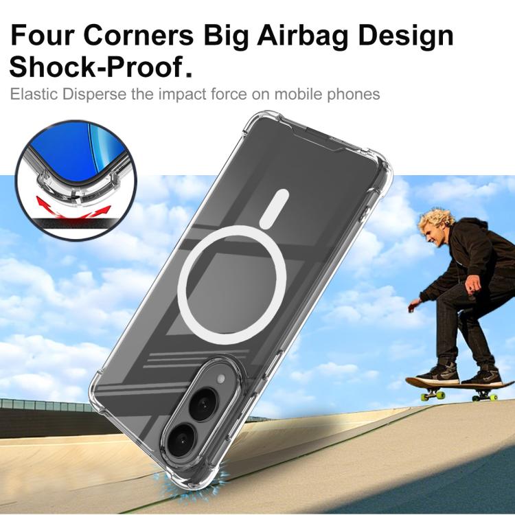 IMAK Space Shield PC + TPU Airbag Shockproof MagSafe Phone Case