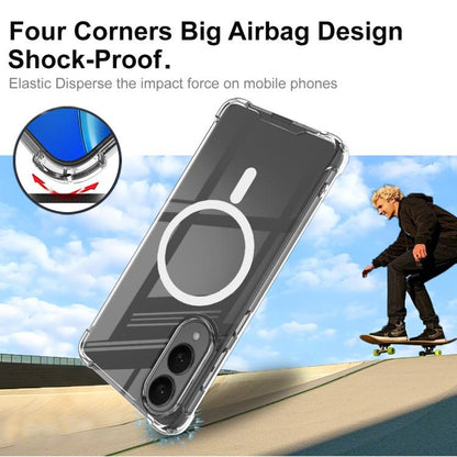 IMAK Space Shield PC + TPU Airbag Shockproof MagSafe Phone Case