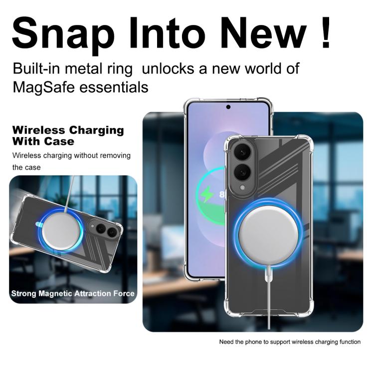 IMAK Space Shield PC + TPU Airbag Shockproof MagSafe Phone Case