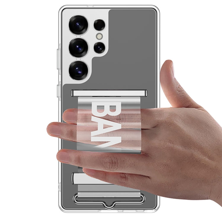 GKK Space Series Clear Wristband Holder Phone Case